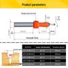Woodworking Countersink Drill with Alloy Cone Head for Screw Installation, Step Drill for Salad Drill.