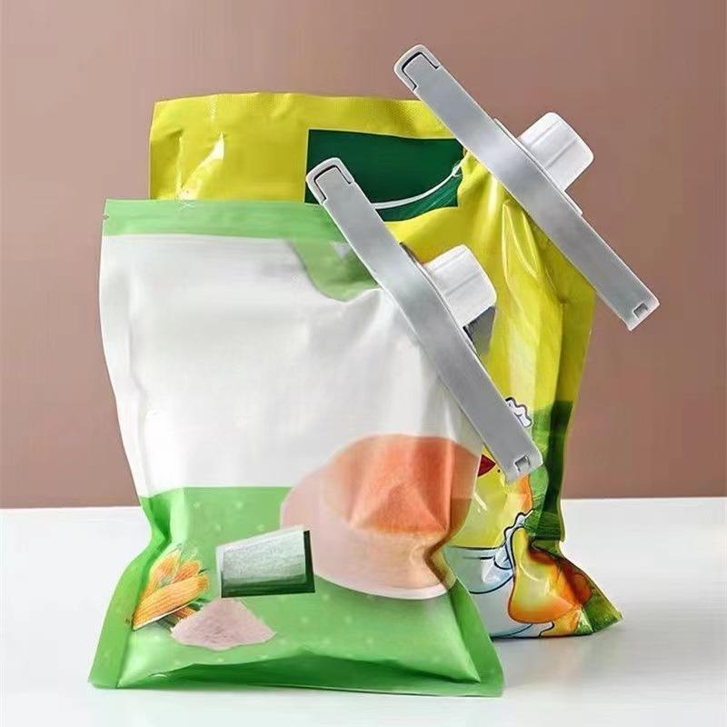 3Pcs Sealing Clip Food Sealer Plastic Bag Kitchen Food Bag Moisture-proof Clip