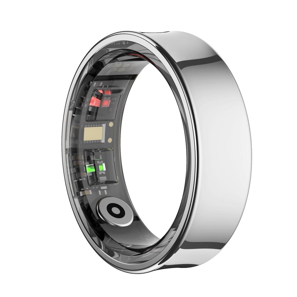 R09 Smart Ring: Heart Rate, Blood Oxygen, Sleep, Sports Tracker, Waterproof, Bluetooth Photo, with Charging Case