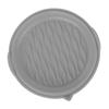 Fryer Silicone Liner Foldable Round Wavy Stripe Heat Resistant Reusable Fryer Pot for Fryer Accessory