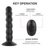 15/19cm Butt Plug Anal Beads Vibrators for Women Men Prostate Massager Dildos Sex Toys Adults Goods Suction Wireless Erotic Shop