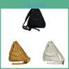 Borsa a tracolla unisex in tela con chiusura a zip per l'uso quotidiano