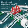 Non-Toxic Christmas Track Car Train Toys Children Electric Track Toy Car Christmas Car Kids Educational Toys For Children Birthday Gift