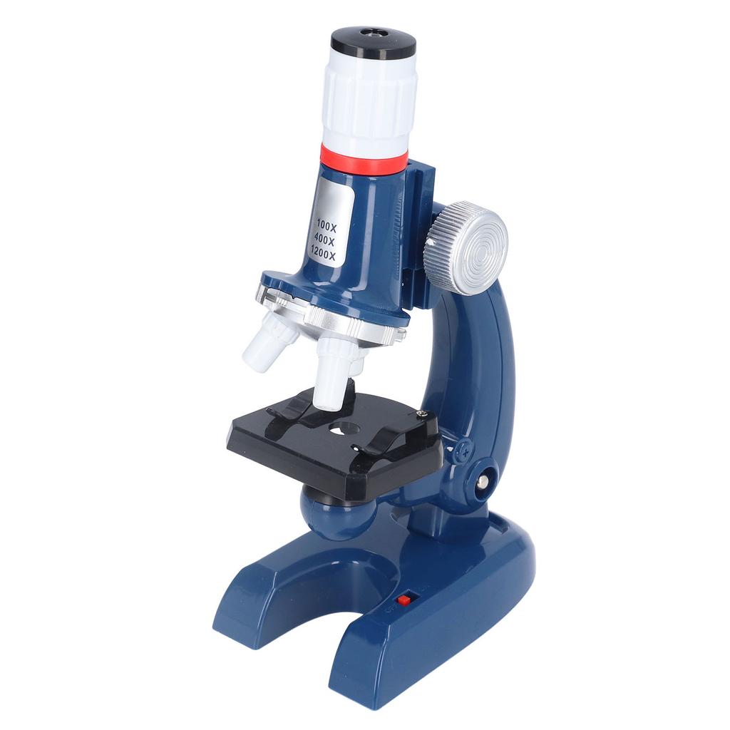 Kids Microscope Kit Children 1200X Microscope with Slide Science Educational Toy Birthday Gift