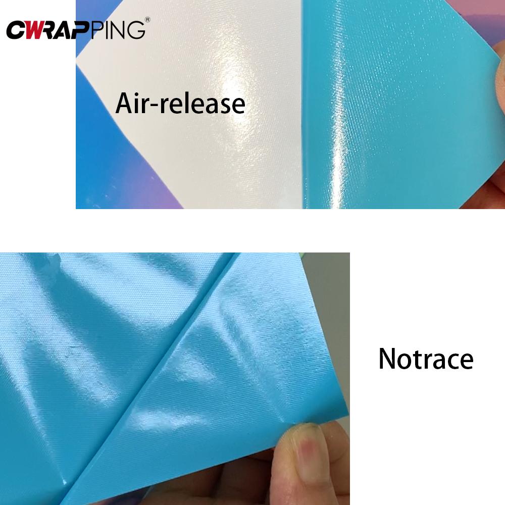 Regenbogen Galvanisieren Blaue Folie Wasserdicht Motorrad Klebe Vinylpapier für Auto Folie Auto Tuning Zubehör Auto Motorräder