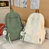 Schoolbag High Value Mori Small Fresh Plaid Girl Heart Travel Backpack Korean Version Student Party Class Backpack Schoolbag