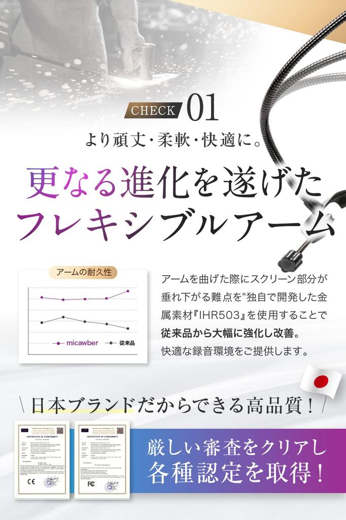 Pop Guard [No Droop] Improved Arm Reinforced Pop Blocker with Two Clamps Included (micawber)