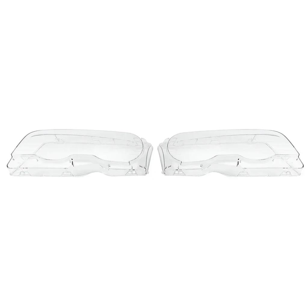 OMAH7 2 Door Headlight Clear Lens Cover Lampshade Headlamp Clear Shell For BMW 3 Series E46 2DR 1999-2003 M3 2001-2006 Headlamp Cover