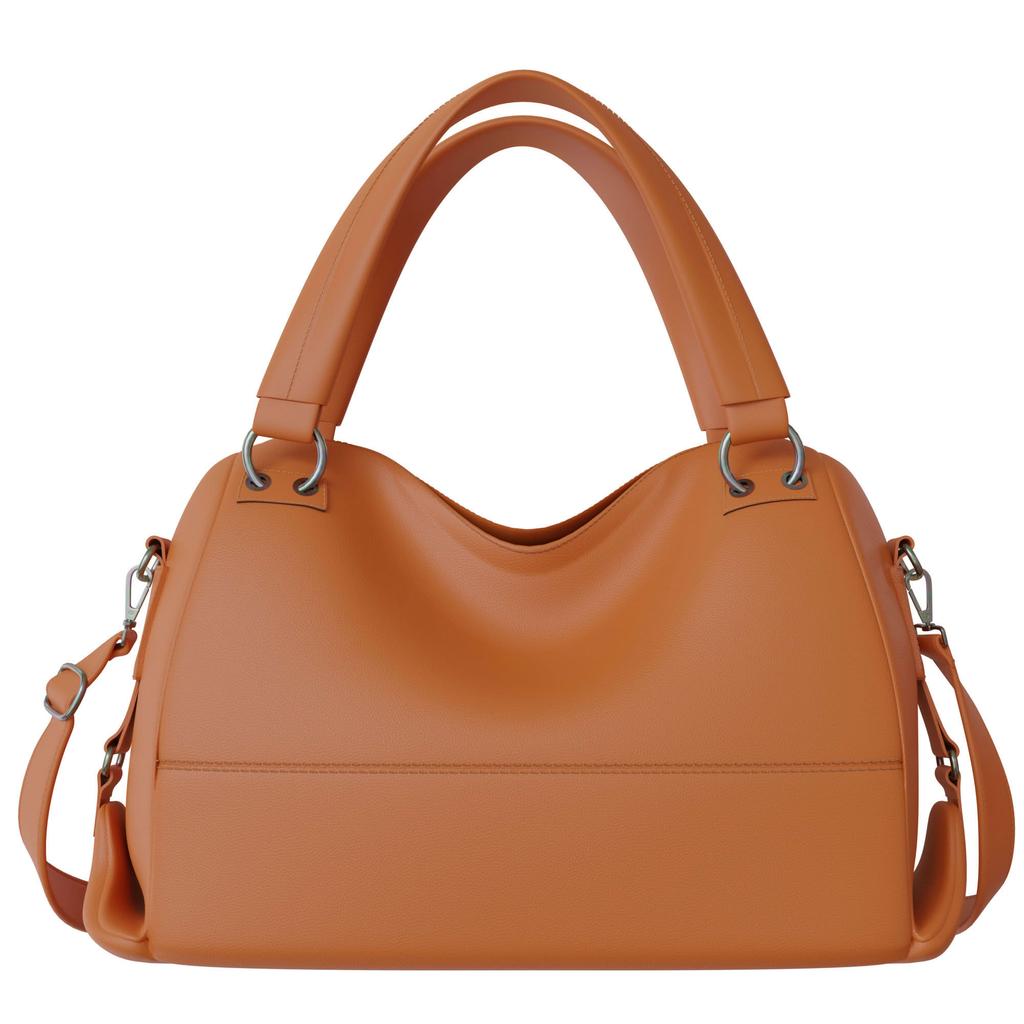 Damen Schultertasche – elegante vegane Handtasche mit viel Stauraum