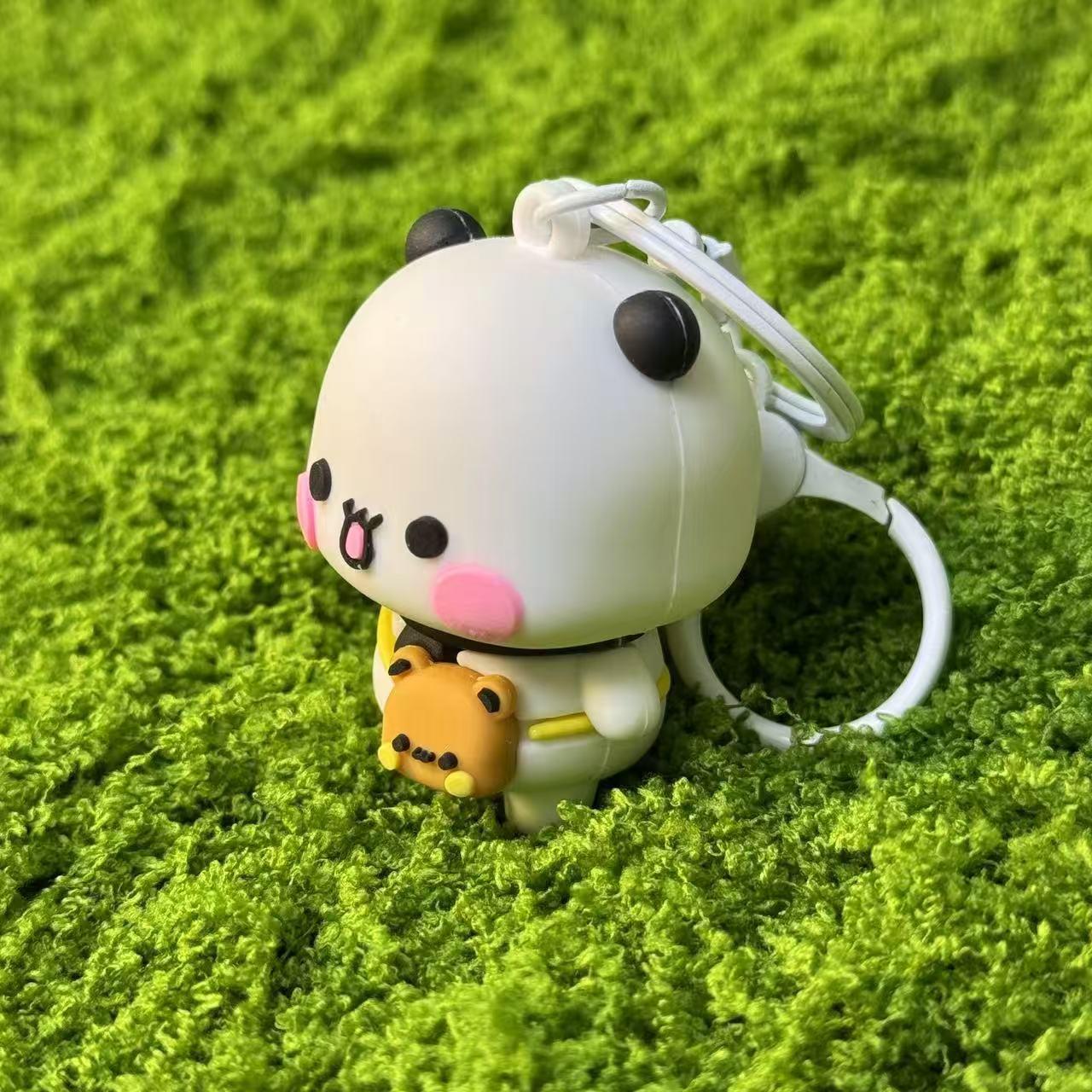 Очаровательный мини-рюкзак брелок: Милый тканевый кулон для пары