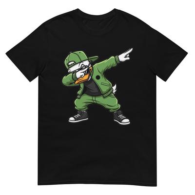 Grafinis Oregono ančiuko Streetwear Klasikinis vyriškas, moteriškas, vaikiškas marškinėlis