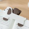 Stereoscopic Kitten Bookmark Dog Puppy Reading Clip Reading Auxiliary Fixed Book Clip  Studying