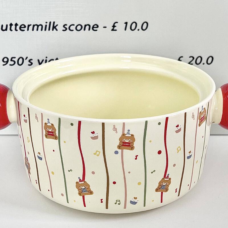 Polka Dot Instant Noodle Bowl