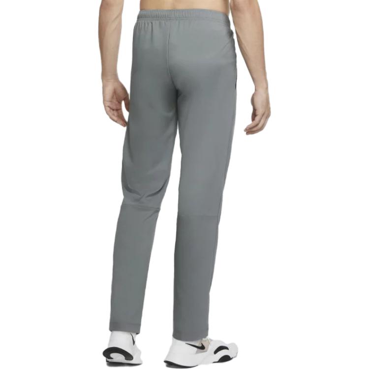 Nike Logo Print Breathable Straight Casual Pants Men Bottoms Grey DQ1904-084