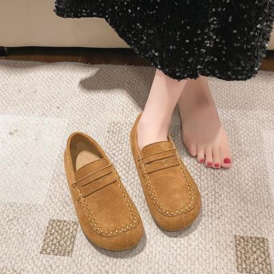 Comfortable and Versatile Doudou Shoes Women's Autumn 2025 New Lazy Loafers Popular Fashion and Popular Casual Shoes