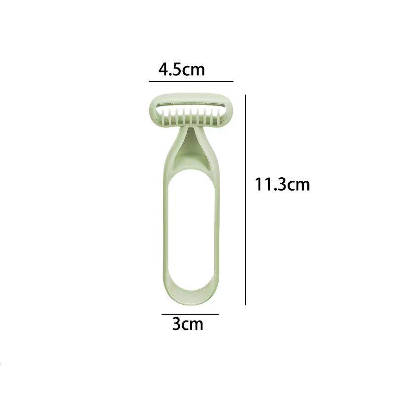 Gentle Macro Blade Razor for Painless Leg and Underarm Hair Removal