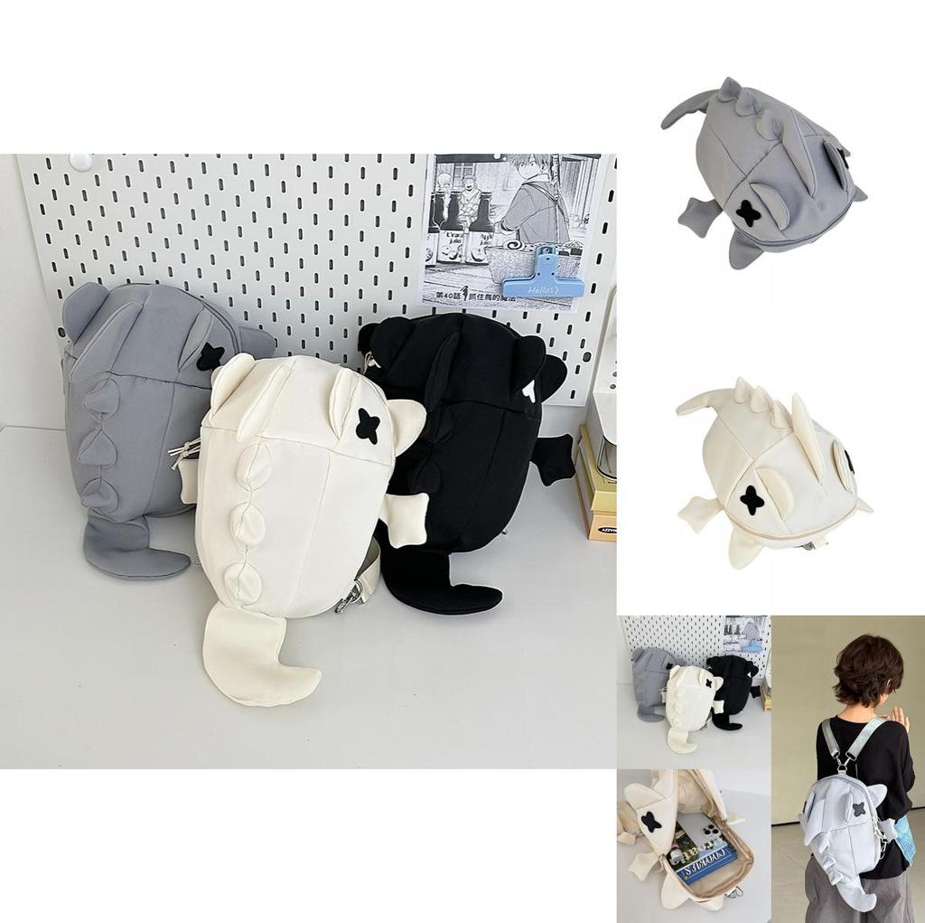 Shark Childrens Backpack Cute Double Shoulder Bag For Kindergarten And School Use