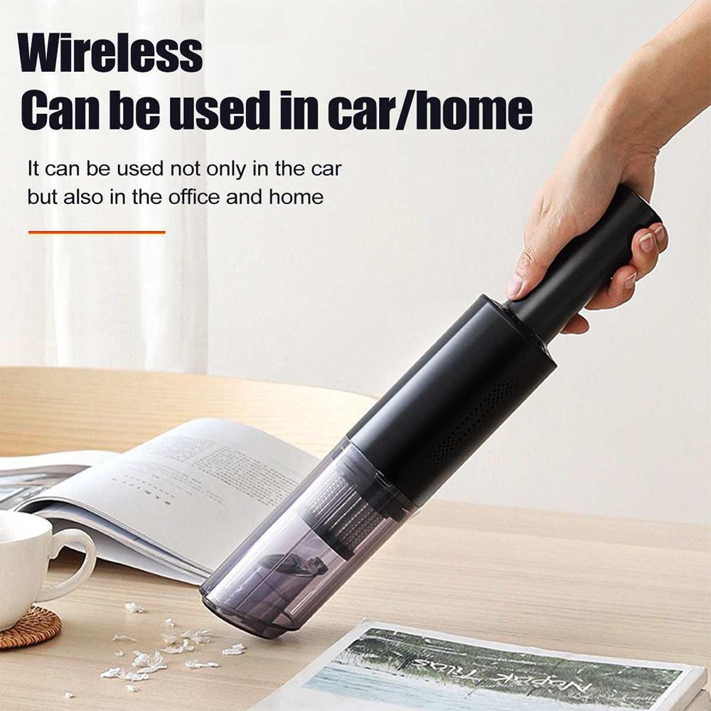 Aspirator auto portabil mini, upgrade, de mână, cu utilizare dublă umedă și uscată, aspirator de uz casnic/auto 20000PA 300W