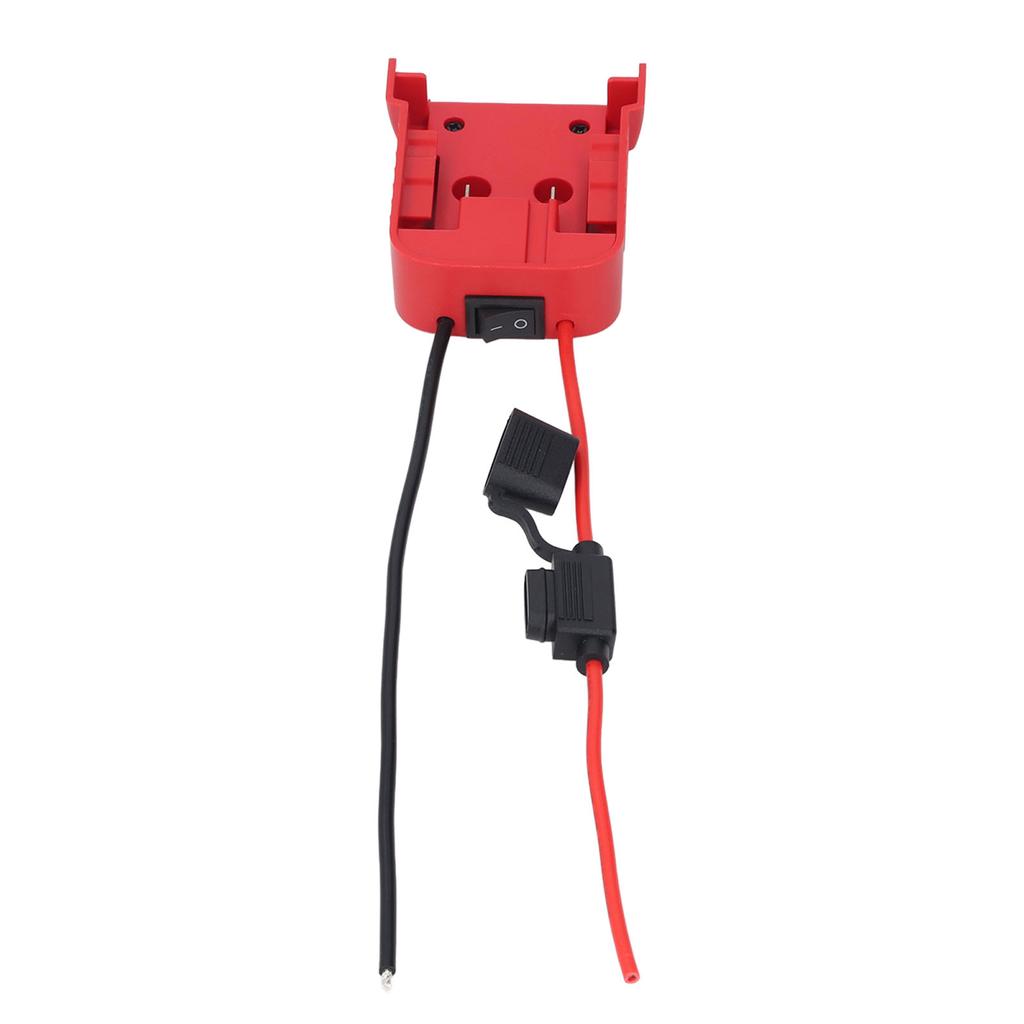 18V Battery Adapter and DC Power Cable with 3x30A Fusing Wiring Terminal for Mini