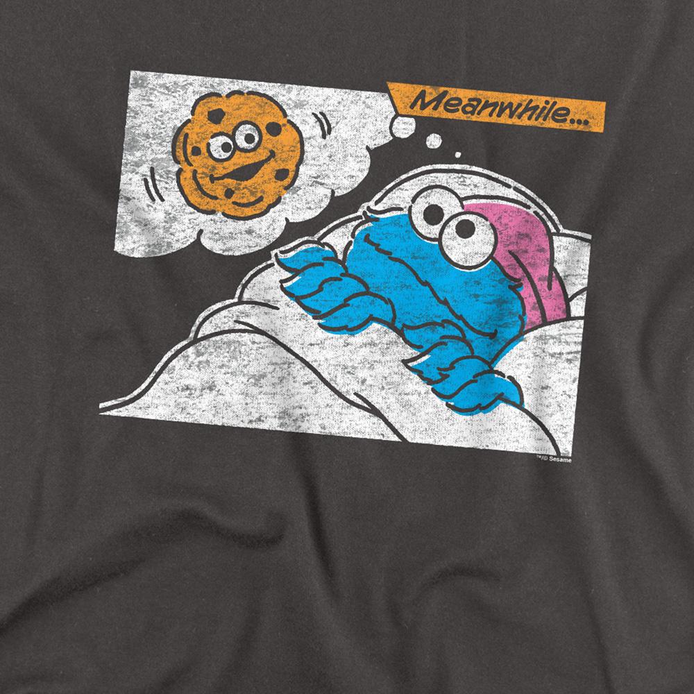 Sesame Street Unisex Adult Meanwhile Long-Sleeved T-Shirt