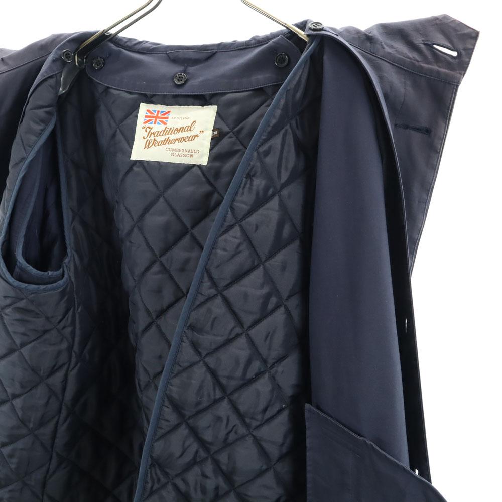 Traditional Weatherwear Long sleeve Quilted liner Stainless collar coat Men's Used