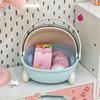 Doll Storage Box, Dust-proof Cotton Doll Transparent Cradle, Household Storage Tool Box, Handheld Display Cabinet