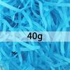40g Filamento di Carta Erba Rafia Materiale Riempitivo per Imballaggio Scatola Regalo Caramelle Decorazione Avvolgente per Matrimonio Compleanno Festa Festival XJM