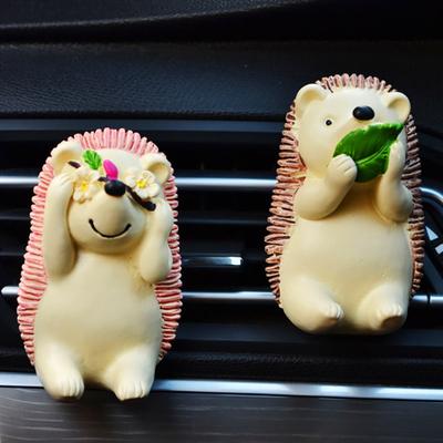 Lovely Hedgehog Car Air Outlet Fragrance Aroma Perfume Clip Freshener Decor