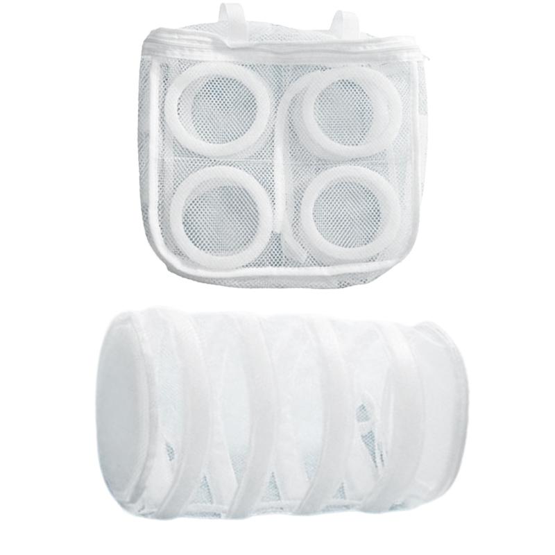 Laundry Bag Shoes Home Organizer Bag Mesh Laundry Shoes Bags Underwear Bra Shoes Airing Dry Tool Portable Laundry Washing Bags