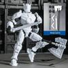 13-Joint Articulated Mecha Figure: 3D Toy Armor for Kids' Creative Assembly