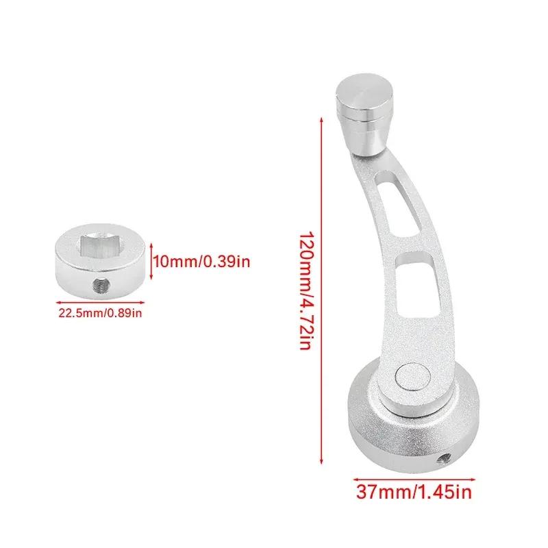 1set Aluminum Alloy Car Window Close Hand Crank Handle Winder Riser Replacement Manual Auto Window Closer Handle for Older Car