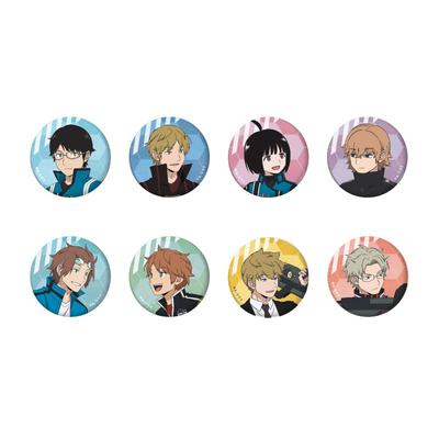 Overglad World Trigger Can Badge (Self-Training Ver.) Trading Box (8 Badges) WTT-001