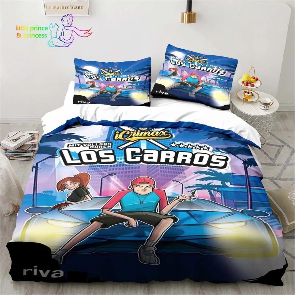 Icrimax 3D Print Comfortable Duvet Quilt Cover Pillowcase Bedding Set Children Bedroom Decoration Home Textile
