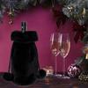 Reusable Christmas Wine Bottle Covers Decorative Plush Wine Bottle Set  Party Gift