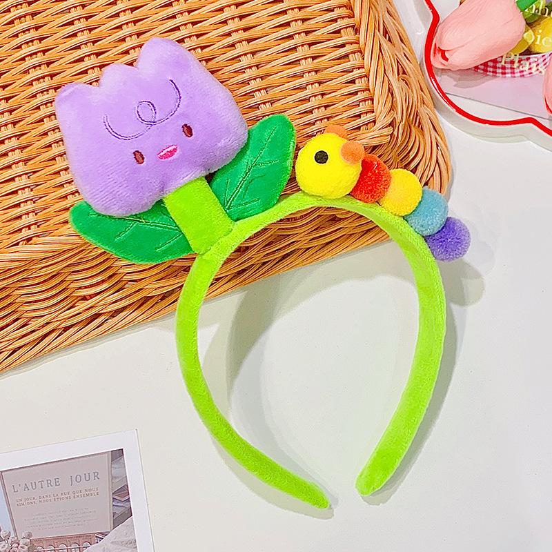 2023 Hot Sales Cartoon Flower Hair Hoop Fascia per capelli per bambini Donna Fascia per capelli Moda Festa Accessori per capelli Ragazze Copricapo Regali