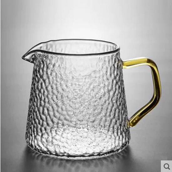 High Borosilicate Glass Tea Ceremony Set with Filter Strainer and Fairness Cup