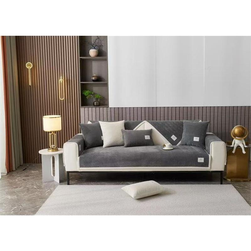 Sofa Cushion Anti Slip Cover Luxury Sofa Throw Versatile Seat Pad For Autumn Winter All Season Use Cozy Sofa Mat
