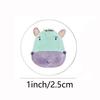 100-500pcs Cartoon Reward Sticker Children Encouragement Sealing Labels Kids Gifts Decorative Teacher Supplies Animal Sticker