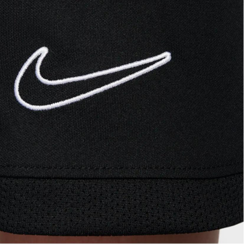 Nike Academy Dri-Fit Swoosh Series Comfortable Breathable Soccer Shorts Kids Shorts Black White HJ3718-010