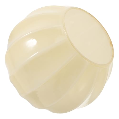 POPETPOP Retro Glas Lampenschirm, Ersatz für Pendelleuchtenschirm, Kerzenleuchter Schirm, Nur Pendelleuchtenschirm, Hängeleuchtenschirm, Beleuchtungskörper Kugel