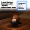 Metal Christmas Tree Tealight Candle Stand Holiday Tabletop Centerpieces Votive Candleholder Holiday Festives Decoration