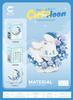 Animales Pequeños Panda Gato Flor Luna Dibujos Animados Animación Bloques de Construcción Juguete Kawai Modelo de Montaje Niños Niñas Regalo de Navidad