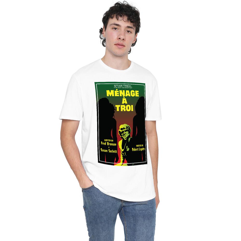 Star Trek TNG Season 3 Episode 24 T-Shirt S-2XL White L
