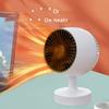 Mini Desktop Warm Air Heater Office Small Home Electric Heater Silent Shaking Head Small Sun Heater