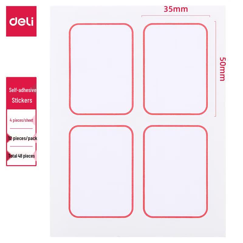 deli Self-Adhesive Index Tabs