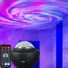 Galaxy Star Projector Night Light with Bluetooth Speaker USB Music Remote Aurora LED Lamp for Kids Room Party Wedding Gift