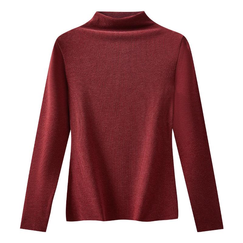 Seamless High-Neck Slim Fit Women's Autumn/Winter Warm Base Layer Innerwear