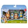 Bluey 2.5-3 inch Poseable Figure 4-Pack with Bluey Bingo