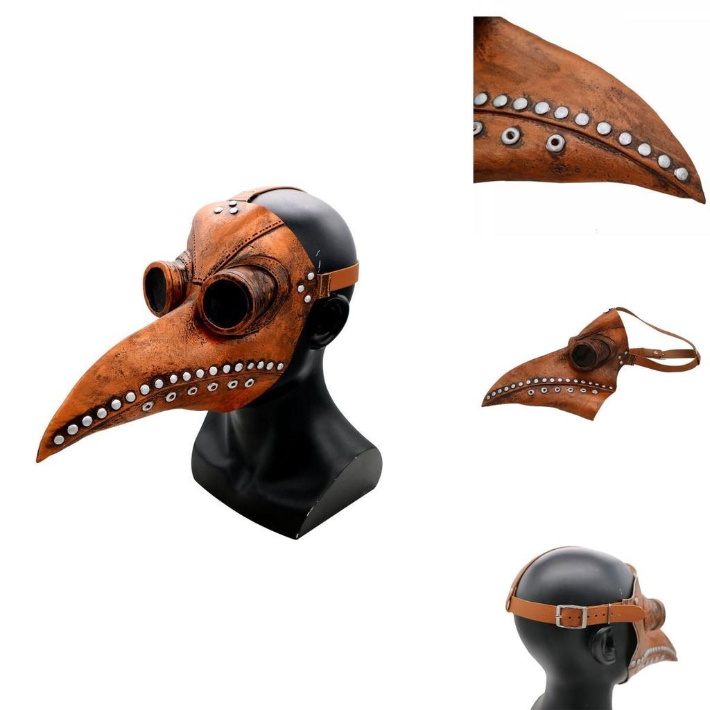 Maschera da Uccello Dottore della Peste Intricatamente Disegnata Perfetta Per Costume Steampunk di Halloween