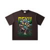 260 GSM Double Yarn 32 Count 100% Cotton My Hero Academia V15 Deku Print Unisex Heavy Cotton T Shirt